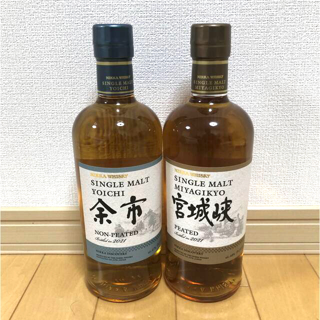 限定価格 ニッカウヰスキー 余市 ノンピーテッド 宮城峡 ピーテッド