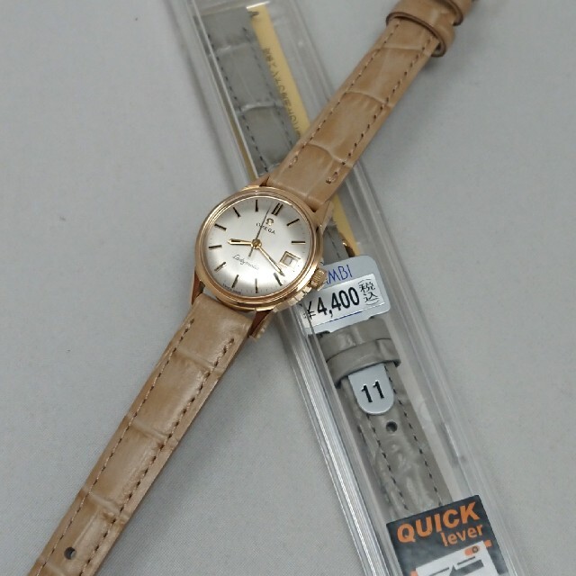 OMEGA(オメガ)のOH済 1966年製 オメガ レディマティック デイト シーマスターケース極上品 レディースのファッション小物(腕時計)の商品写真