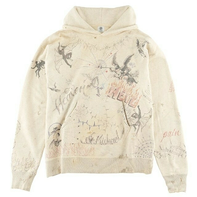 トップスSAINT MICHAEL  DR.WOO SWEAT SHIRT XL