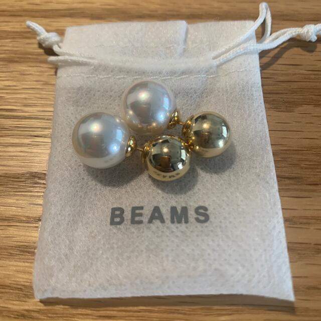 BEAMS(ビームス)の【値下げ＆送料込み】BEAMS シェル パール ピアス レディースのアクセサリー(ピアス)の商品写真