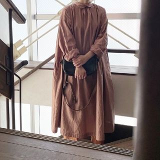 ネストローブ(nest Robe)のネストローブ♡コットンサフィランダッチカラーワンピース(ロングワンピース/マキシワンピース)