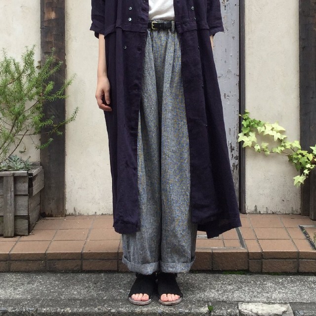 nest Robe パンツ ネストローブシングルステッチ裏地