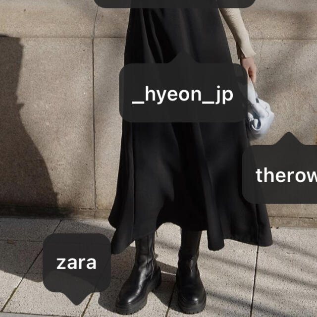 ZARA(ザラ)のZARA トラックソールリアルレザーアンクルブーツ レディースの靴/シューズ(ブーツ)の商品写真