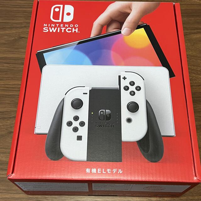 ゲームソフト/ゲーム機本体Nintendo switch 有機EL ホワイト