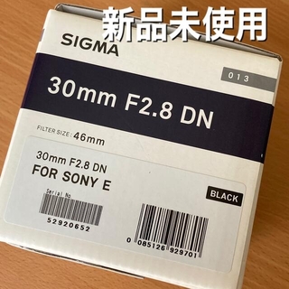 シグマ(SIGMA)のシグマ　30mm F2.8 DN　SIGMA 30mm f2.8(レンズ(単焦点))