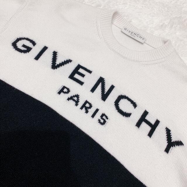 GIVENCHY(ジバンシィ)のgivenchy  ジバンシー　ロゴデザイン　カシミヤ　セーター　ニット レディースのトップス(ニット/セーター)の商品写真