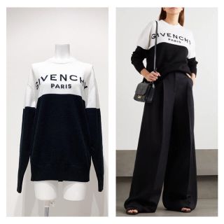 ジバンシィ(GIVENCHY)のgivenchy  ジバンシー　ロゴデザイン　カシミヤ　セーター　ニット(ニット/セーター)