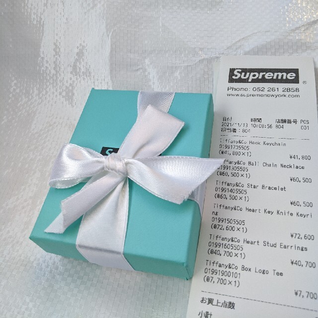 supreme Tiffany ピアス