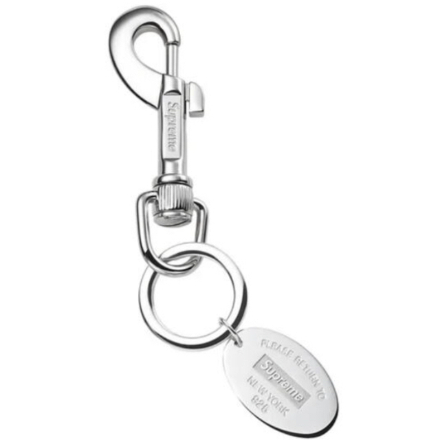 メンズSupreme / Tiffany & Co.Oval Tag Keyring