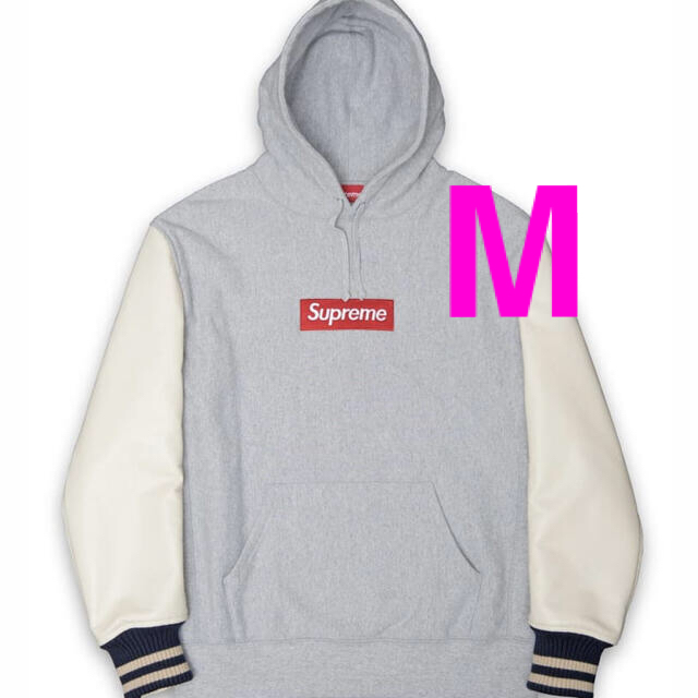 19FW Supreme box logo フーディー Mサイズ