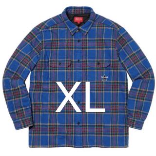 シュプリーム(Supreme)のSupreme Quilted Plaid Flannel Shirt (シャツ)