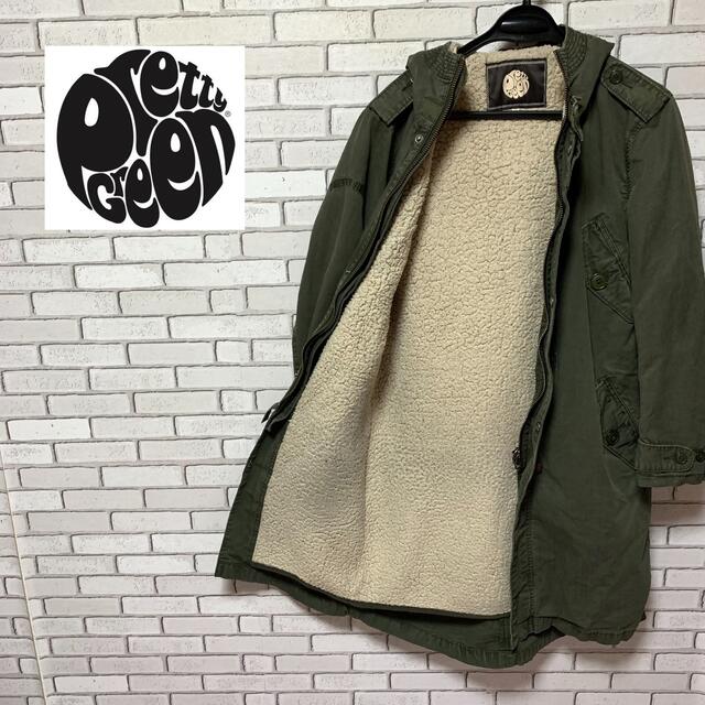 pretty green プリティーグリーン ポンチョ