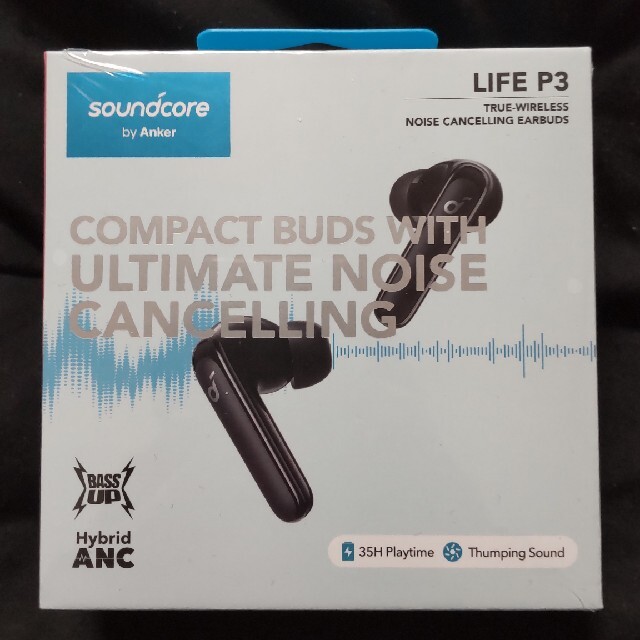 スマホ/家電/カメラanker soundcore life p3 ブラック　 新品未使用