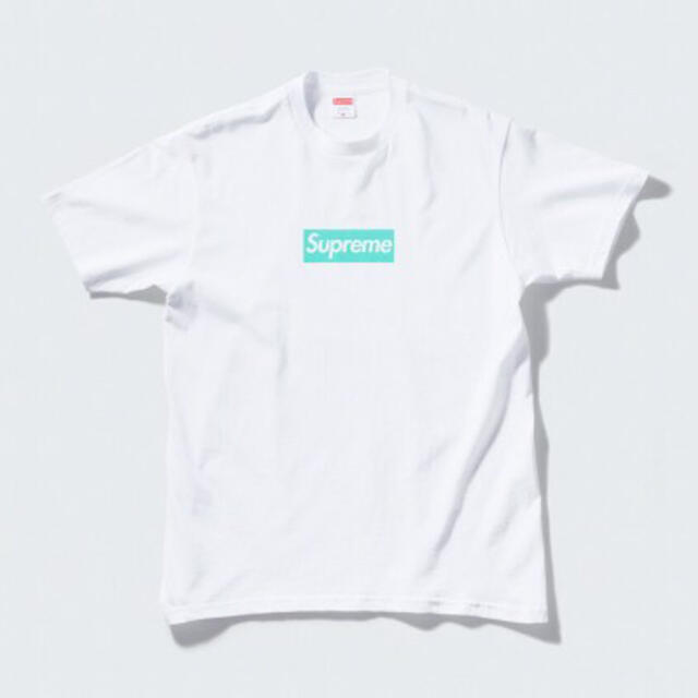 supreme tiffany&co BOX LOGO TEE L