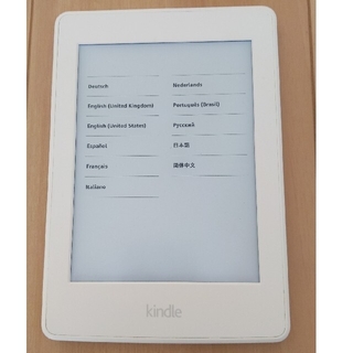 Kindle Paperwhite 32GB 第7世代（カバー付き）の通販 by さかもと's 