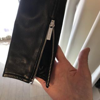 格安販売の マイケルコース♪美品♪本羊革ライダースジャケット 一度