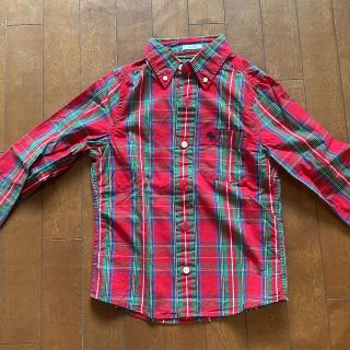 アバクロンビーアンドフィッチ(Abercrombie&Fitch)のアバクロキッズ  チェックシャツ　140新品(ブラウス)