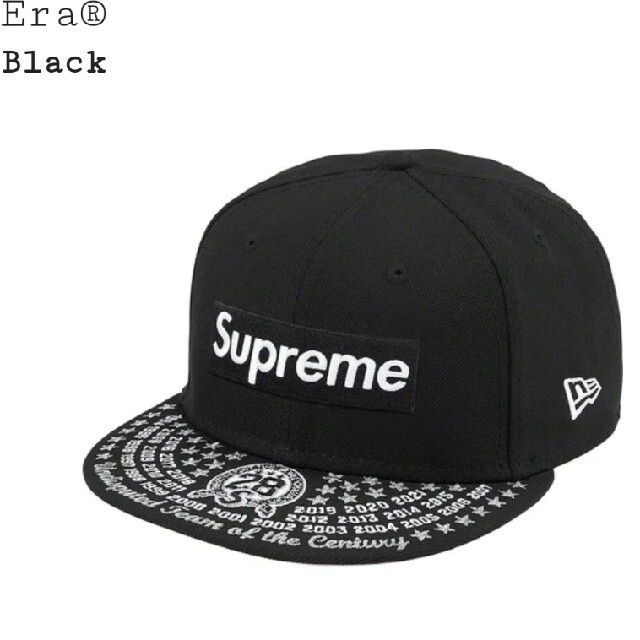 Supreme - Black☆Undisputed Box Logo New Era® 7-3/8の通販 by ...