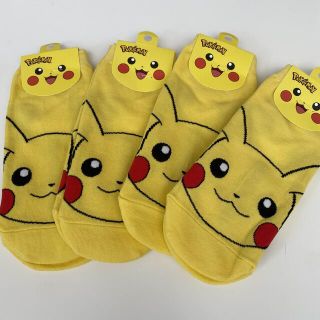 ポケモン(ポケモン)の【新品】ポケモン　靴下4足セット　23〜25(ソックス)