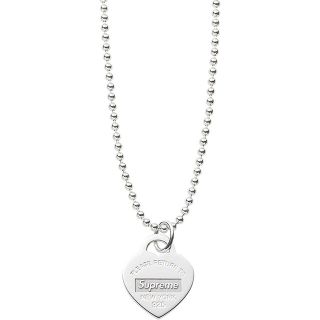 シュプリーム(Supreme)の評価327件！Supreme Tiffany Heart Tag Pendant(ネックレス)