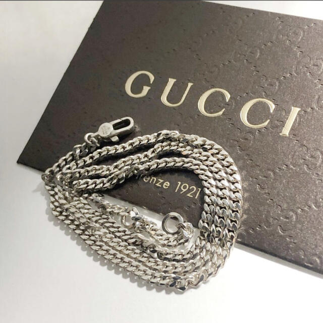 Gucci - 美品❗️GUCCI 3ミリ 喜平チェーンネックレスの通販 by