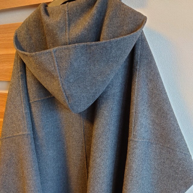 LE CIEL BLEU(ルシェルブルー)のyk様専用  Hooded Over Coat  フーデッドコート レディースのジャケット/アウター(ロングコート)の商品写真