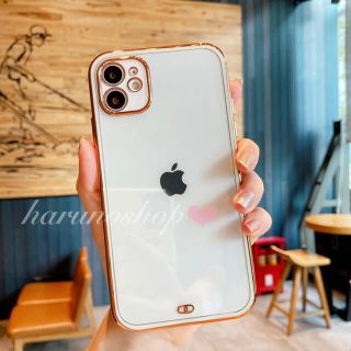 iphone13 iphone13pro ケース クリアケース お洒落 シンプル(iPhoneケース)
