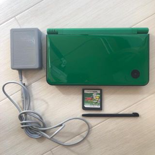 ニンテンドーDS(ニンテンドーDS)の任天堂 DSi  LL グリーン(携帯用ゲーム機本体)