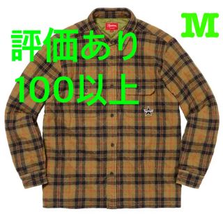 シュプリーム(Supreme)のM Supreme Quilted Plaid Flannel Shirt(シャツ)