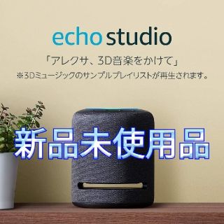 エコー(ECHO)の新品未開封品 echo studio エコー スタジオ (スピーカー)