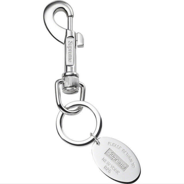 Supreme(シュプリーム)のsupreme x Tiffany & Co. Oval Tag Keyring メンズのファッション小物(キーホルダー)の商品写真