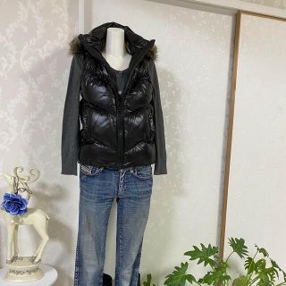 アバクロンビーアンドフィッチ(Abercrombie&Fitch)のアバクロ　薄手ニットカーディガン　S(カーディガン)