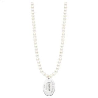 シュプリーム(Supreme)のSupreme Tiffany & Co Tag Pearl Necklace (ネックレス)