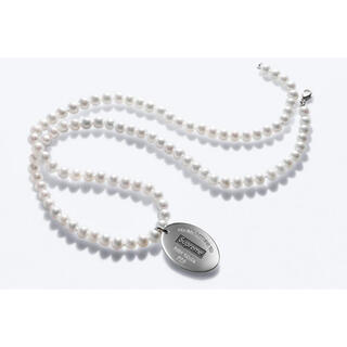 シュプリーム(Supreme)のsupreme Tiffany Oval Tag Pearl Necklace (ネックレス)