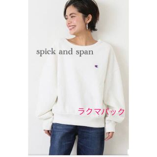 スピックアンドスパン(Spick & Span)のスピックアンドスパン　チャンピオン　リバースウィーブクルーネックスウェット(トレーナー/スウェット)