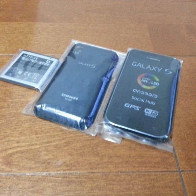新品未使用 SC-02B Galaxy S ブラック スマホ/家電/カメラのスマートフォン/携帯電話(スマートフォン本体)の商品写真