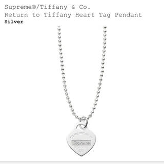 シュプリーム(Supreme)のSupreme Tiffany Heart Tag Pendant(ネックレス)