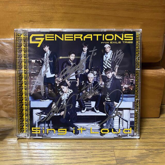 GENERATIONS サイン入りCD-