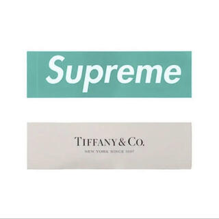 シュプリーム(Supreme)のSupreme x Tiffany & Co. Box Logo ステッカー(その他)