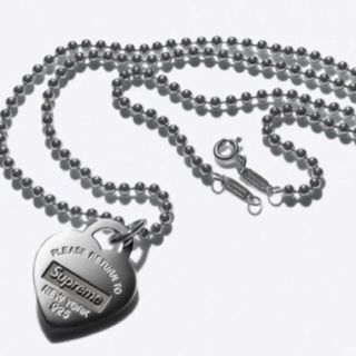 シュプリーム(Supreme)のSupreme Tiffany Heart Tag Pendant(ネックレス)