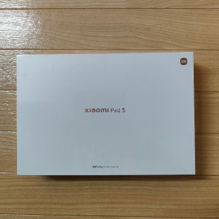 アンドロイド(ANDROID)の新品未使用 Xiaomi Pad 5  6G/128G コズミックグレー(タブレット)