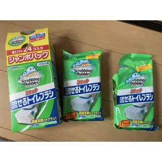 ジョンソン(Johnson's)のスクラビングバブル★トイレ洗剤★流せるブラシ (その他)