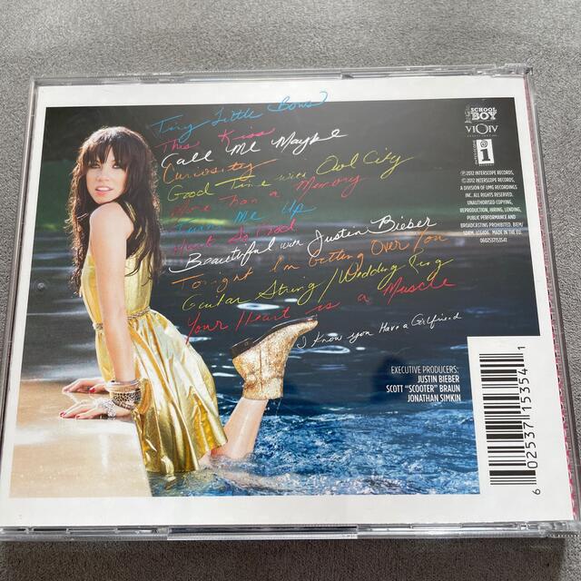 カーリーレイジェプセン　Carly Ray Jepsen  KISS エンタメ/ホビーのCD(ポップス/ロック(洋楽))の商品写真