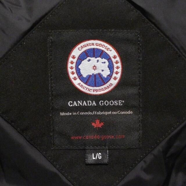 CANADA ダウンジャケット サイズL -の通販 by ブランディア｜カナダグースならラクマ GOOSE - カナダグース 国産超激安