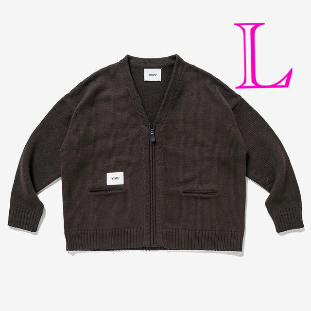 WTAPS 22AW PALMER SWEATER ブラック L カーディガン