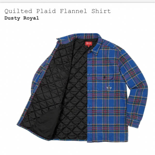 Supreme - 【Mサイズ送料込】Quilted Plaid Flannel Shirtの通販 by ...