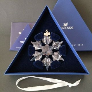 SWAROVSKI - スワロフスキー クリスマスオーナメント/2010の通販 SWAROVSKI - スワロフスキー クリスマスオーナメント/2010の通販