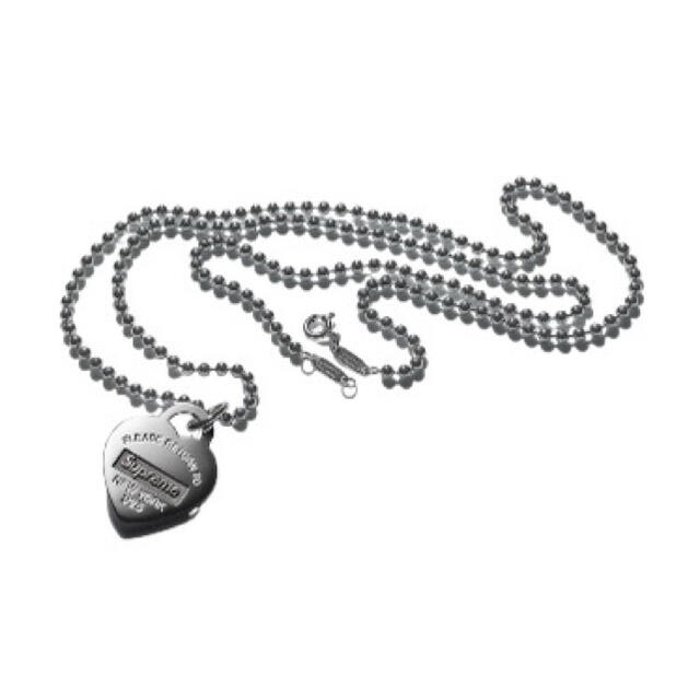【未使用品】 Supreme - Supreme®/Tiffany Heart Tag Pendant ネックレス 【未使用品】 Supreme - Supreme®/Tiffany Heart Tag Pendant ネックレス