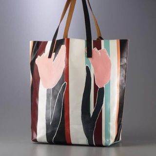 マルニ(Marni)のmarni pvc tote bag マルニ トートバッグ チューリップ(トートバッグ)