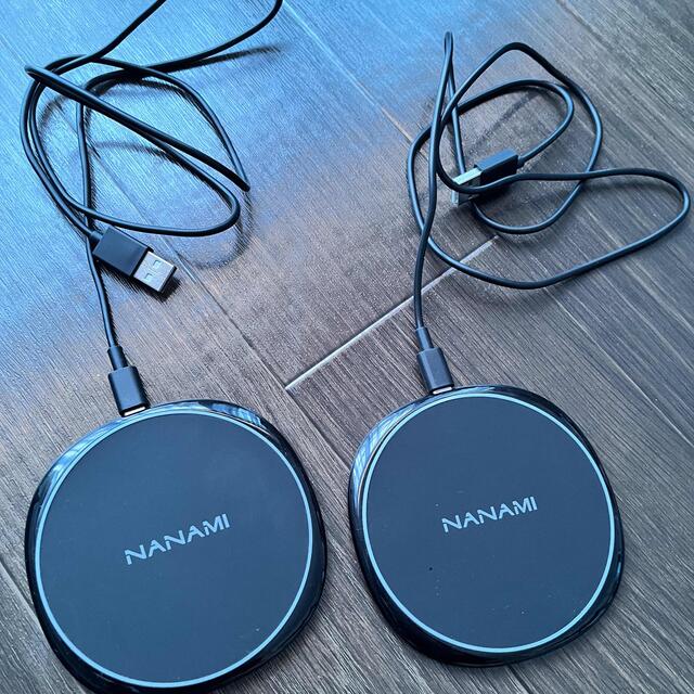 NANAMI ワイヤレス充電器 (2台セット) スマホ/家電/カメラのスマホアクセサリー(その他)の商品写真